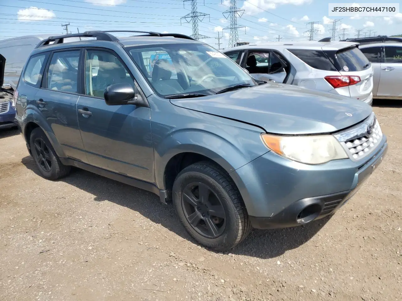 2012 Subaru Forester 2.5X VIN: JF2SHBBC7CH447100 Lot: 63490505