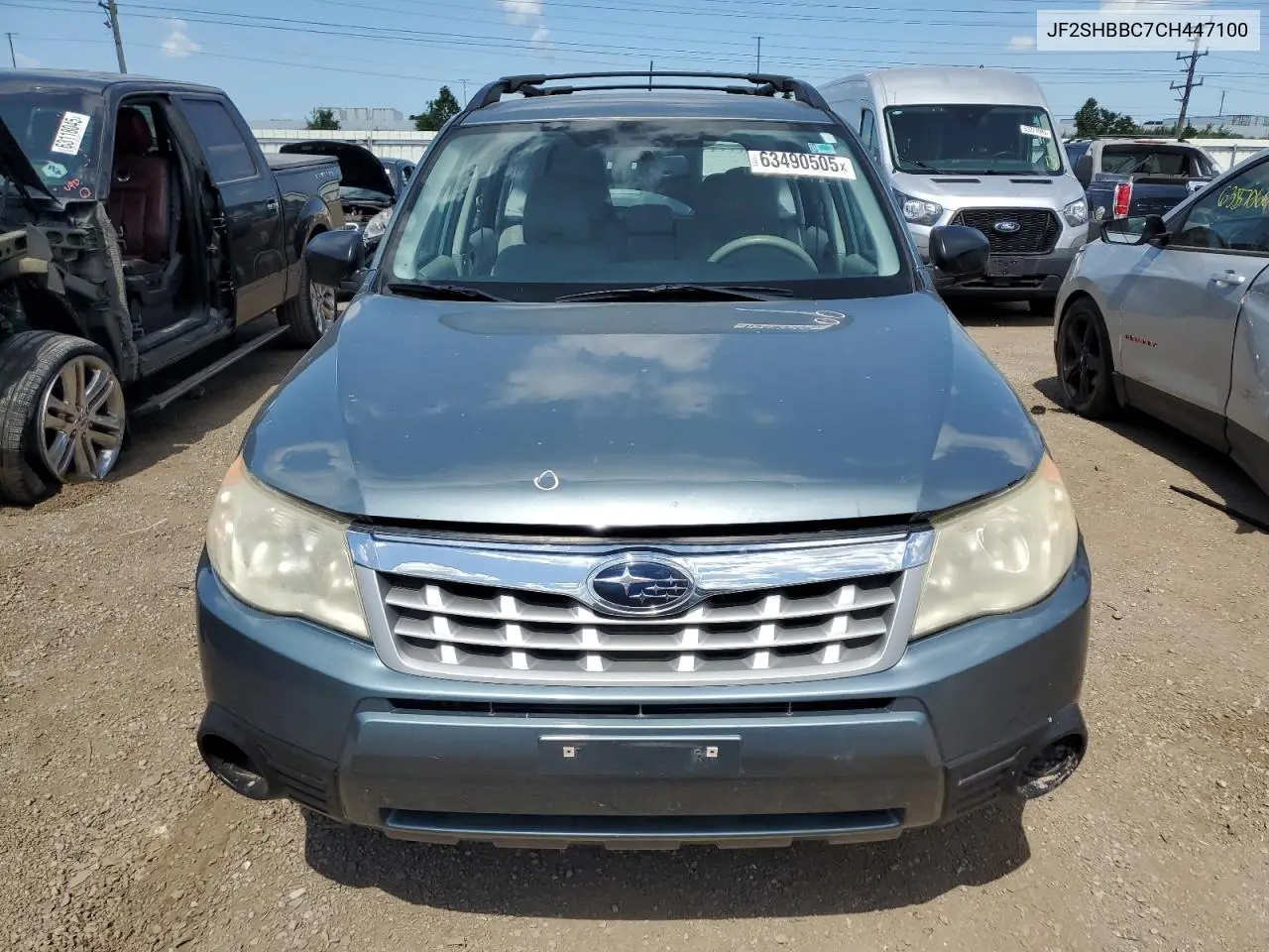 2012 Subaru Forester 2.5X VIN: JF2SHBBC7CH447100 Lot: 63490505