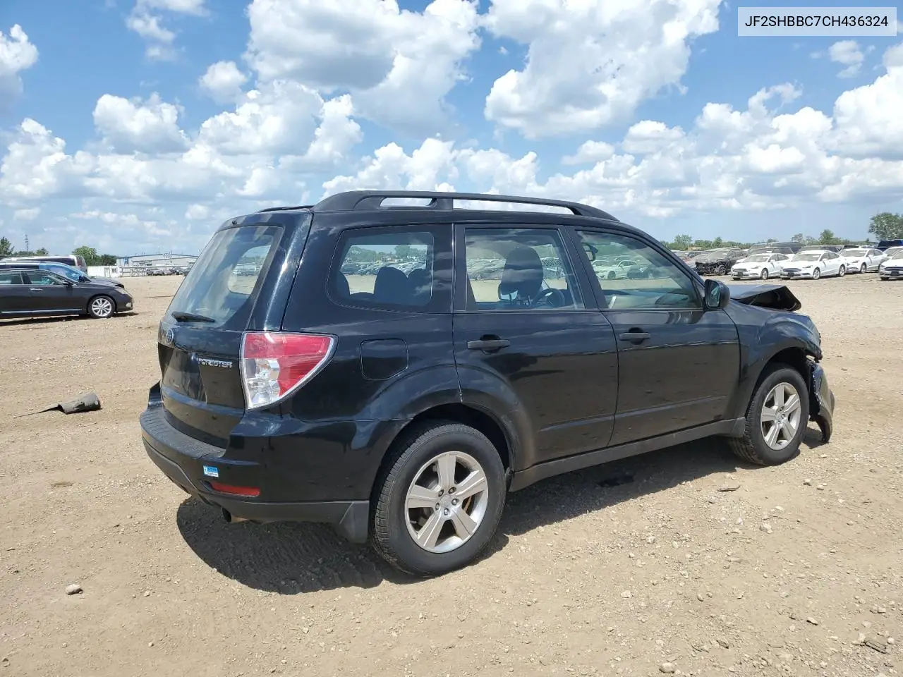 2012 Subaru Forester 2.5X VIN: JF2SHBBC7CH436324 Lot: 63670985
