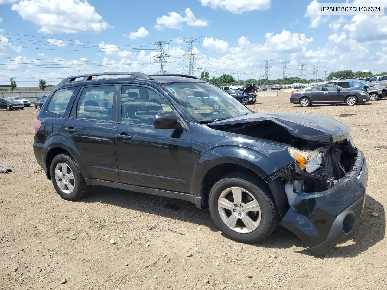 2012 Subaru Forester 2.5X VIN: JF2SHBBC7CH436324 Lot: 63670985