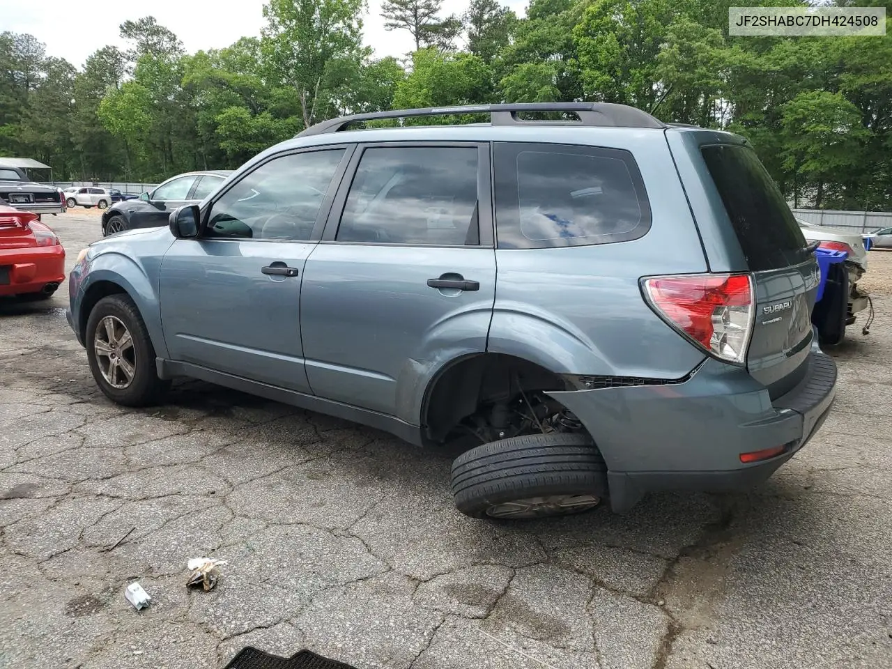 2013 Subaru Forester 2.5X VIN: JF2SHABC7DH424508 Lot: 55676275