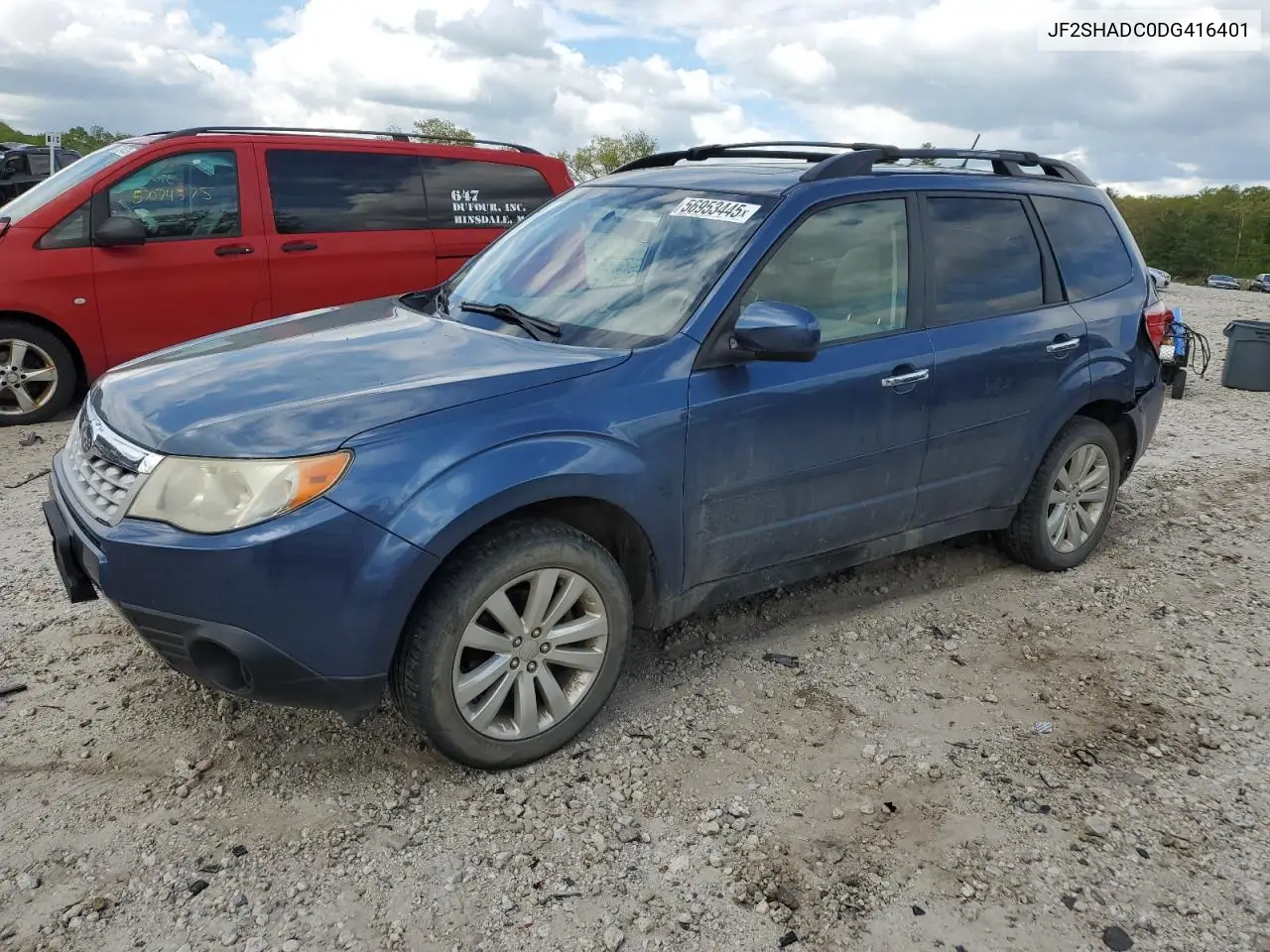 2013 Subaru Forester 2.5X Premium VIN: JF2SHADC0DG416401 Lot: 56953445
