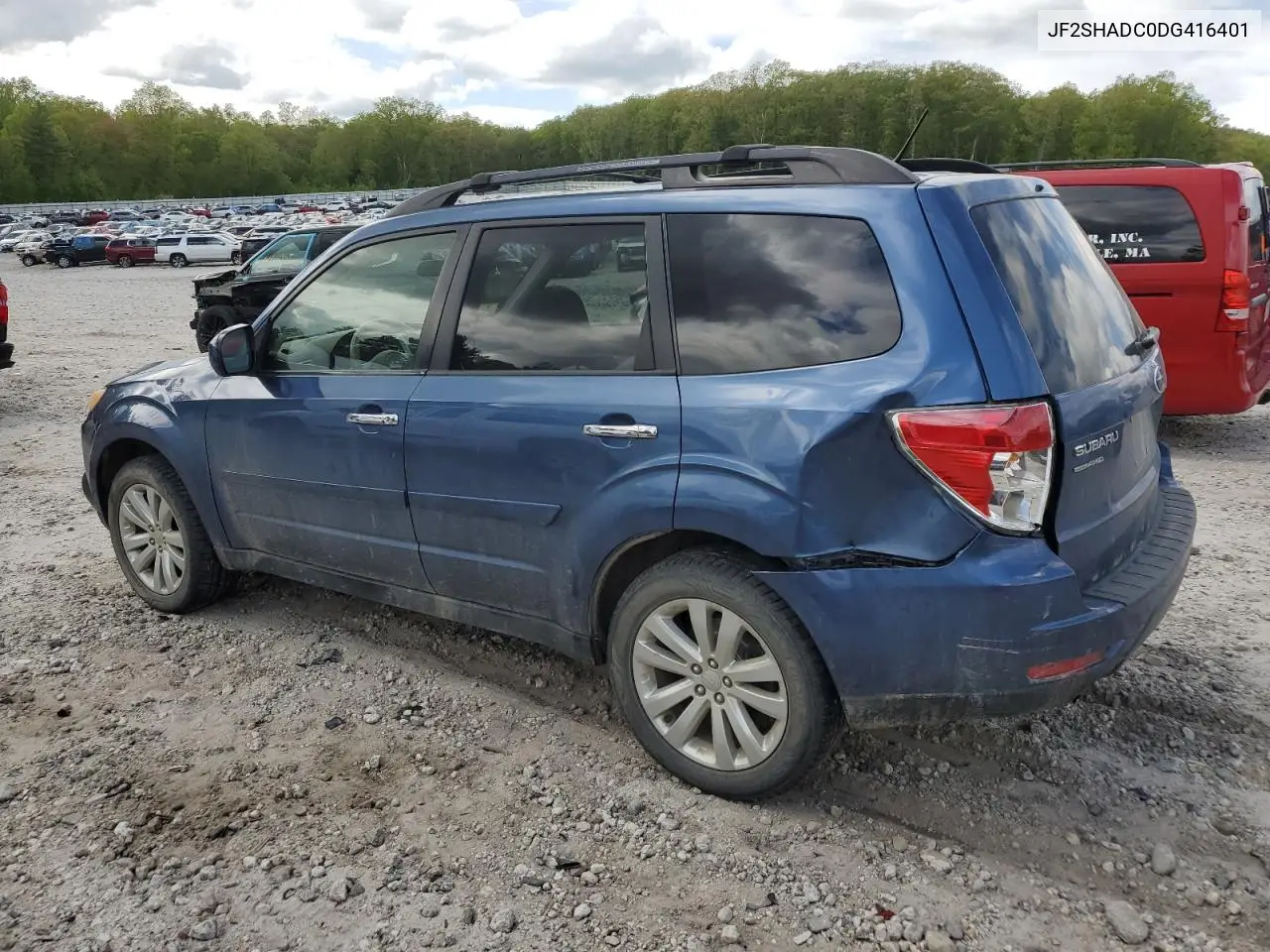2013 Subaru Forester 2.5X Premium VIN: JF2SHADC0DG416401 Lot: 56953445