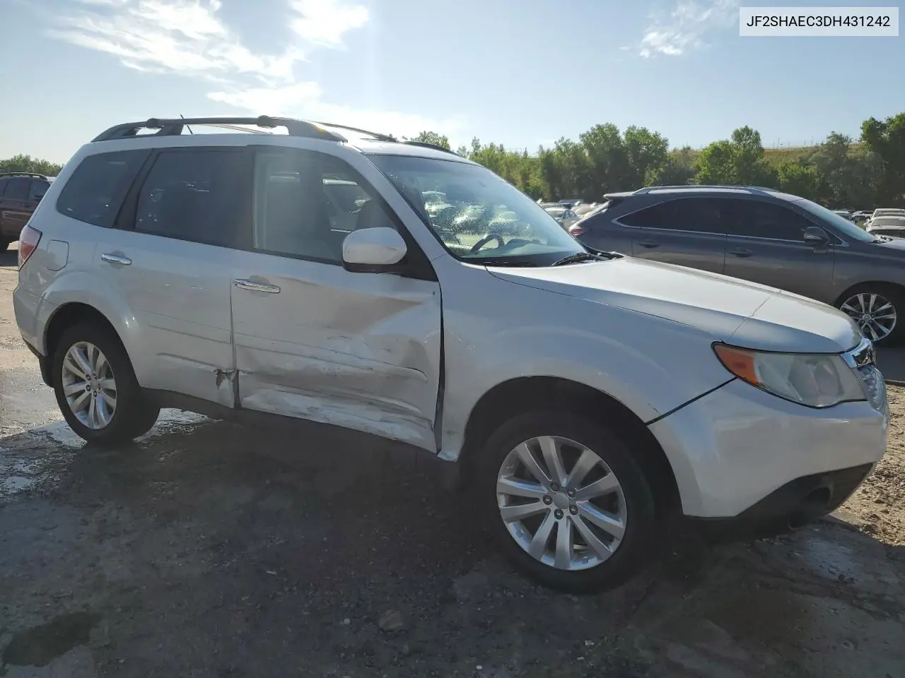 2013 Subaru Forester Limited VIN: JF2SHAEC3DH431242 Lot: 60681425
