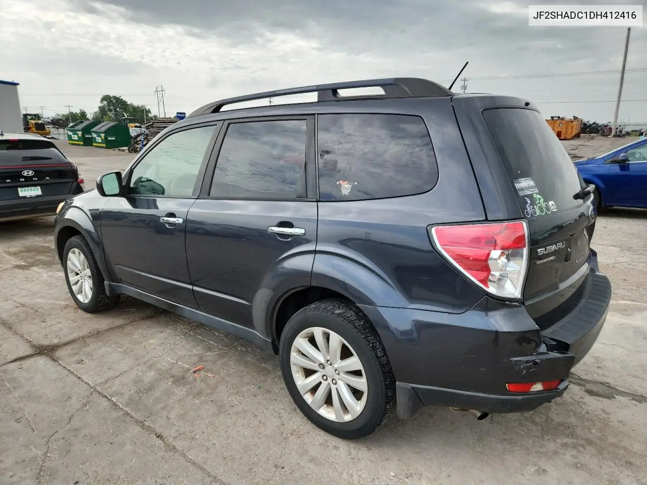 2013 Subaru Forester 2.5X Premium VIN: JF2SHADC1DH412416 Lot: 61496895