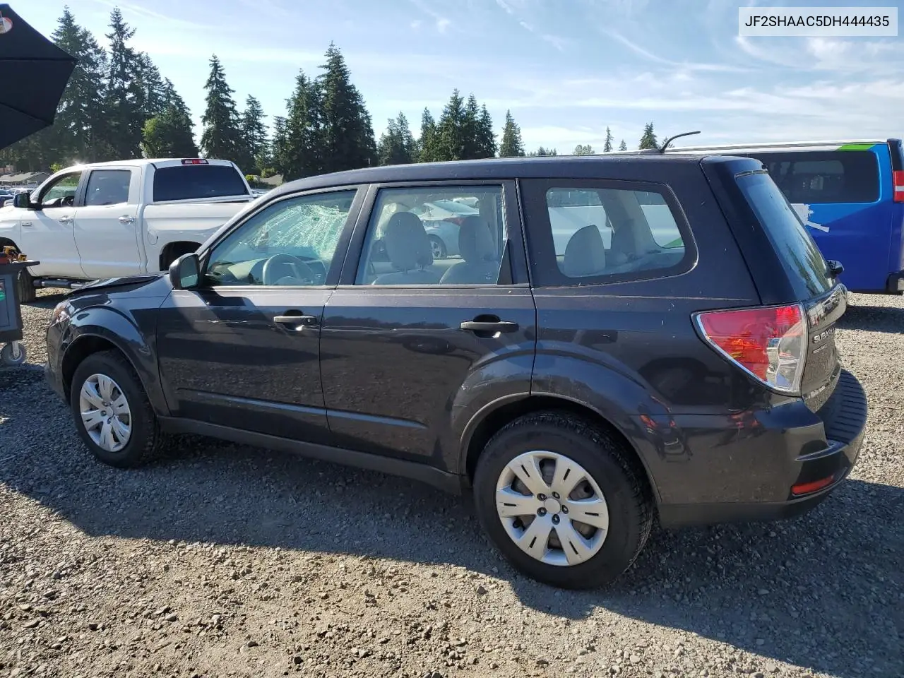 2013 Subaru Forester 2.5X VIN: JF2SHAAC5DH444435 Lot: 62591245