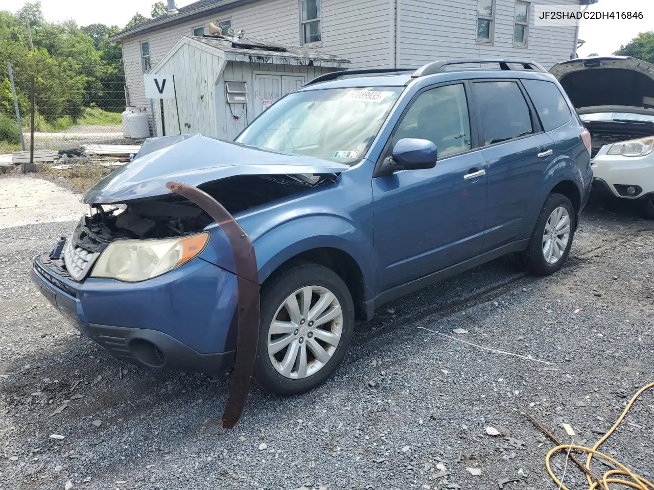 2013 Subaru Forester 2.5X Premium VIN: JF2SHADC2DH416846 Lot: 63089935