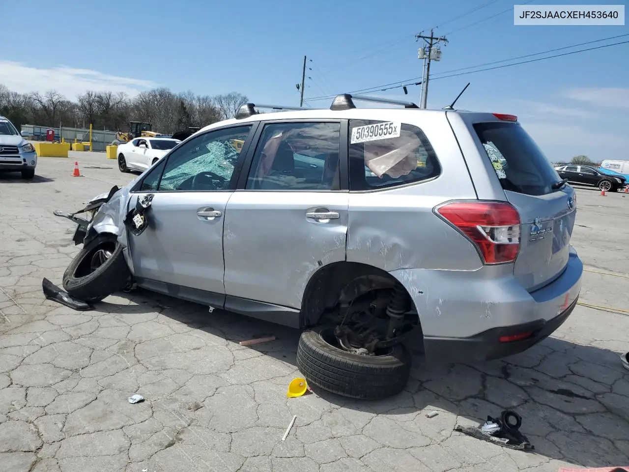 2014 Subaru Forester 2.5I VIN: JF2SJAACXEH453640 Lot: 50390555