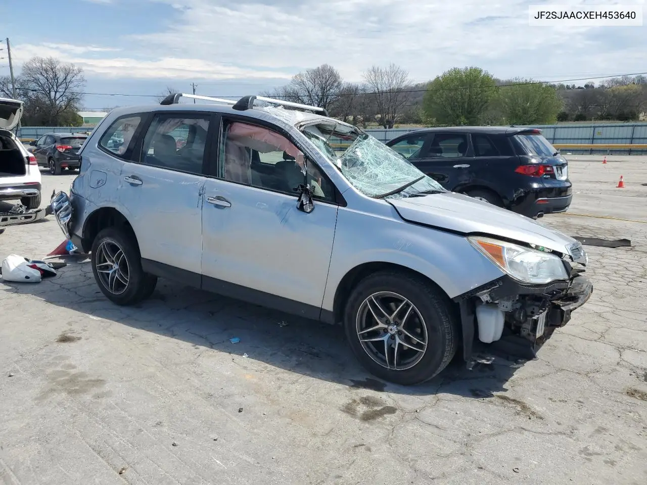 2014 Subaru Forester 2.5I VIN: JF2SJAACXEH453640 Lot: 50390555