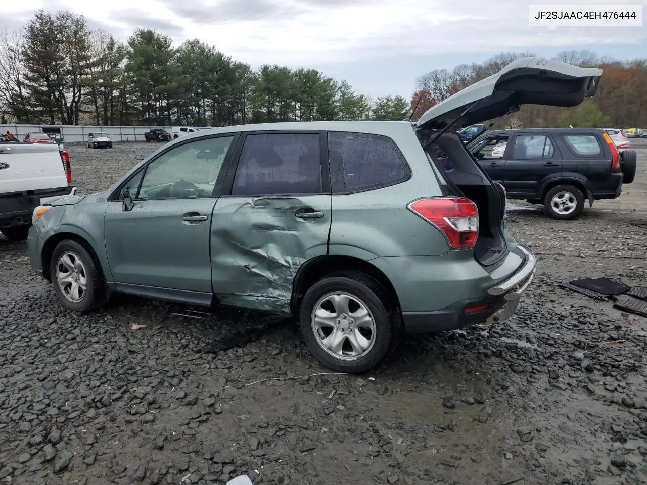 2014 Subaru Forester 2.5I VIN: JF2SJAAC4EH476444 Lot: 52696805
