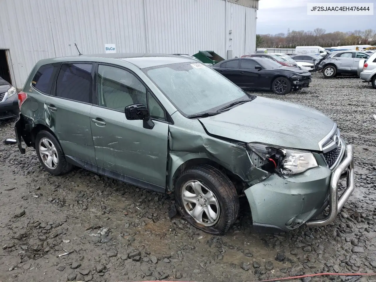 2014 Subaru Forester 2.5I VIN: JF2SJAAC4EH476444 Lot: 52696805
