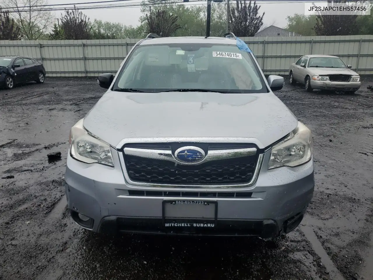 2014 Subaru Forester 2.5I Touring VIN: JF2SJAPC1EH557456 Lot: 54674015