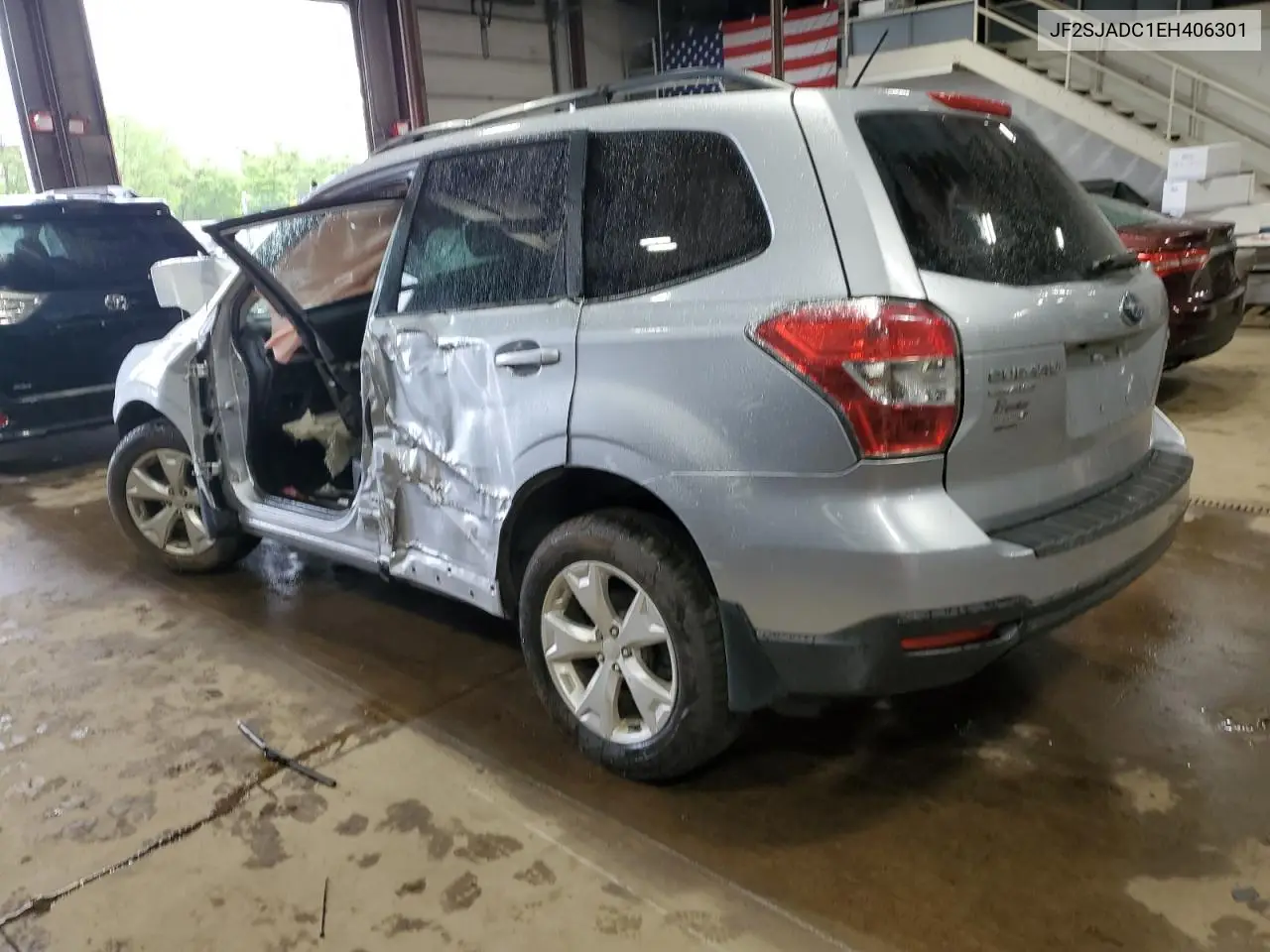 2014 Subaru Forester 2.5I Premium VIN: JF2SJADC1EH406301 Lot: 55486155