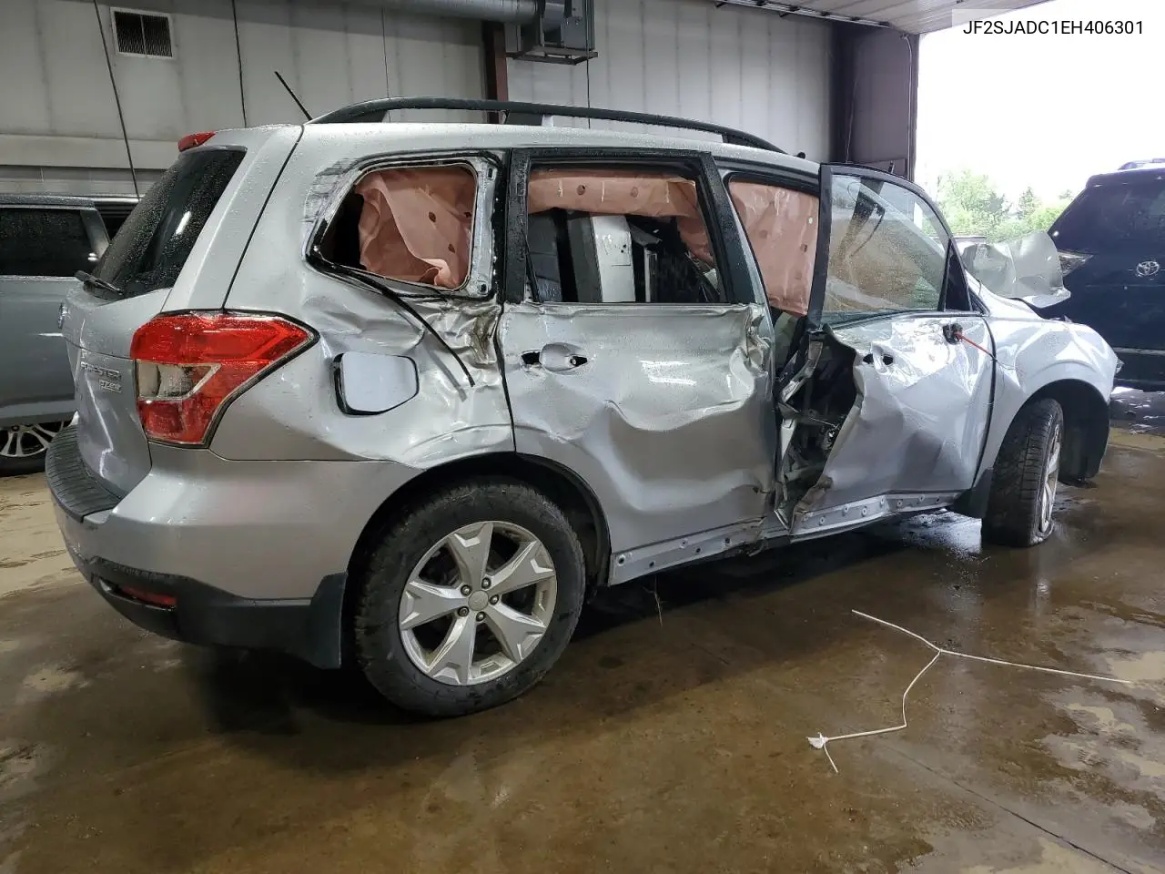 2014 Subaru Forester 2.5I Premium VIN: JF2SJADC1EH406301 Lot: 55486155