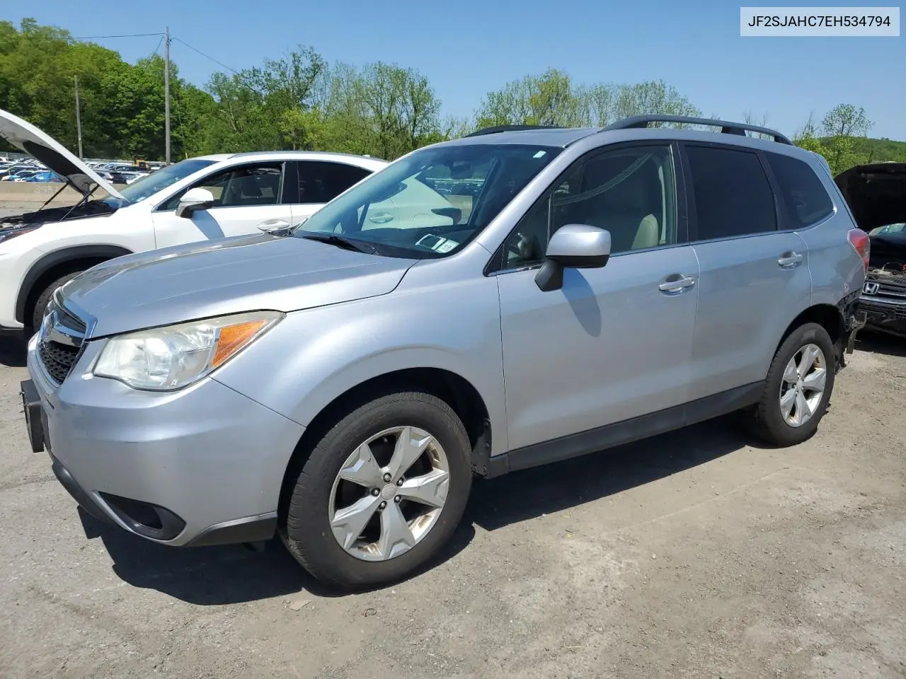 2014 Subaru Forester 2.5I Limited VIN: JF2SJAHC7EH534794 Lot: 55652595