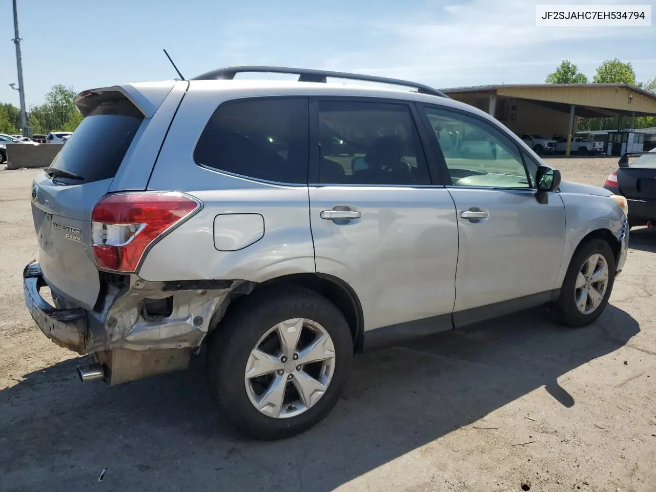 2014 Subaru Forester 2.5I Limited VIN: JF2SJAHC7EH534794 Lot: 55652595