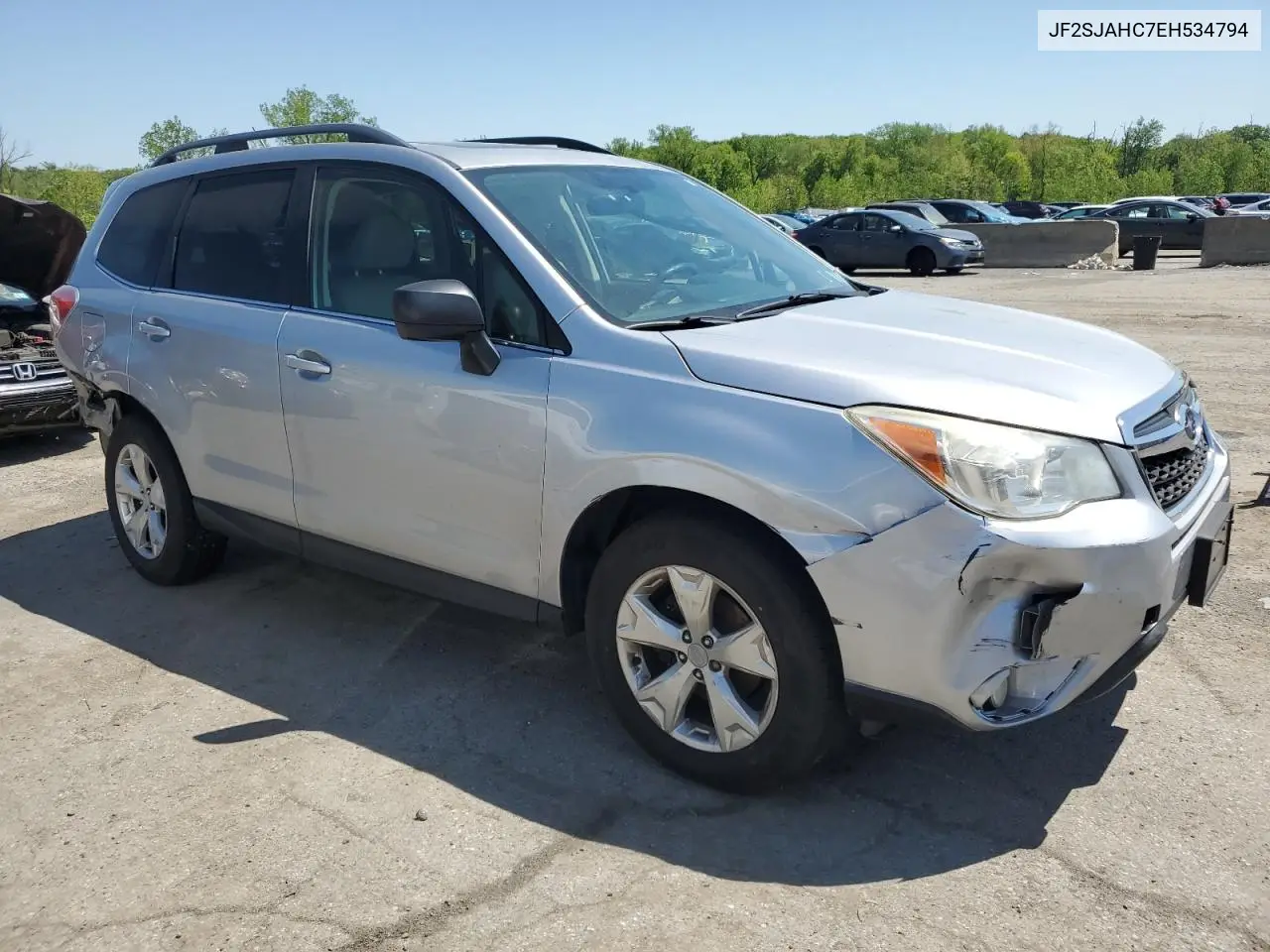 2014 Subaru Forester 2.5I Limited VIN: JF2SJAHC7EH534794 Lot: 55652595