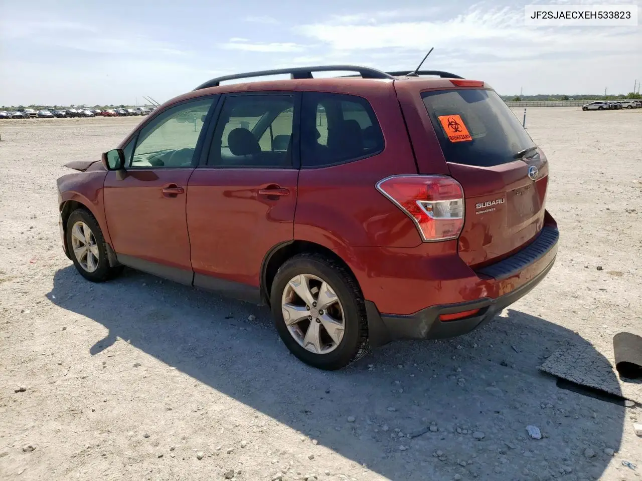2014 Subaru Forester 2.5I Premium VIN: JF2SJAECXEH533823 Lot: 56499935