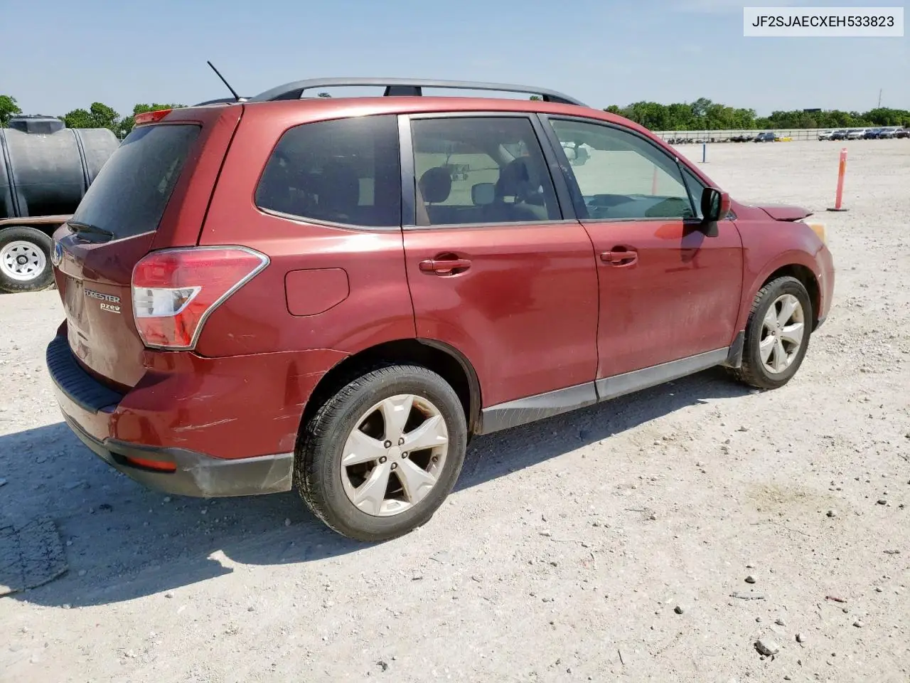 2014 Subaru Forester 2.5I Premium VIN: JF2SJAECXEH533823 Lot: 56499935
