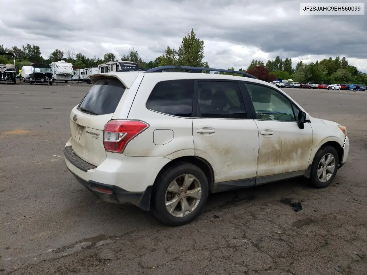 2014 Subaru Forester 2.5I Limited VIN: JF2SJAHC9EH560099 Lot: 56606735