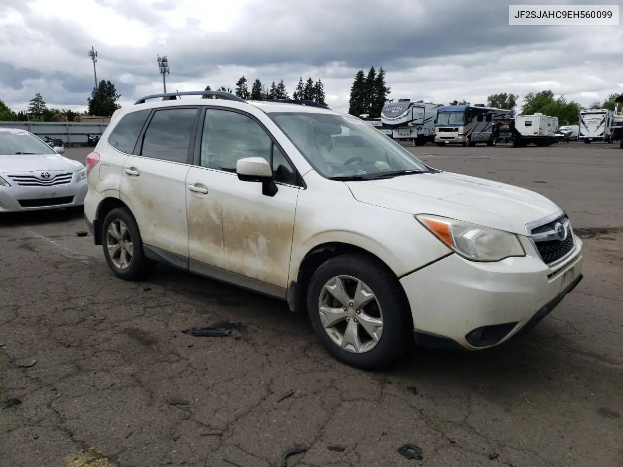 2014 Subaru Forester 2.5I Limited VIN: JF2SJAHC9EH560099 Lot: 56606735