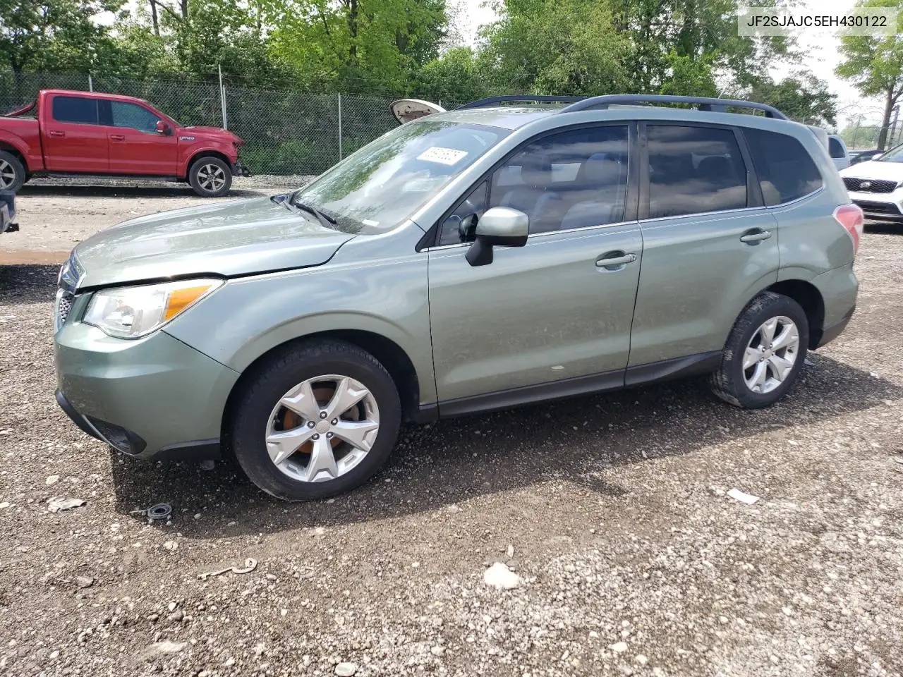 2014 Subaru Forester 2.5I Limited VIN: JF2SJAJC5EH430122 Lot: 56918605