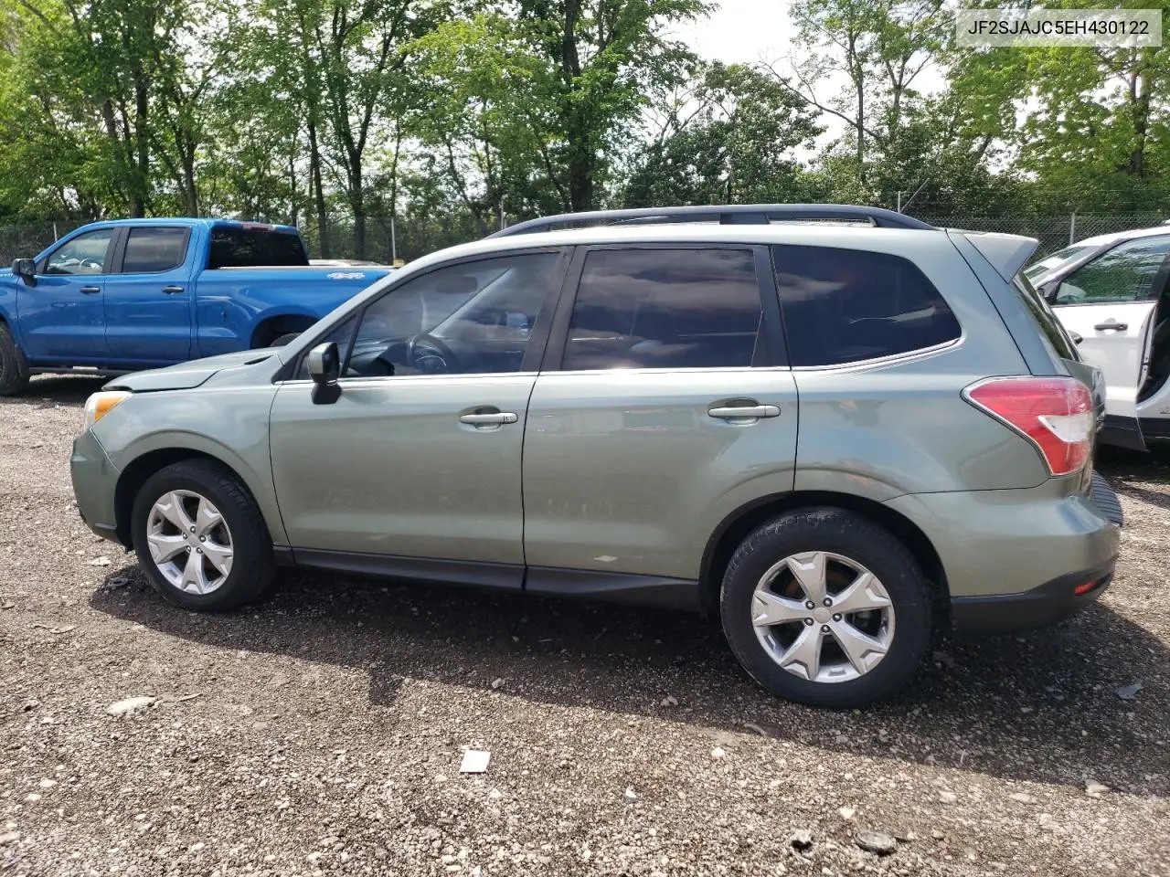2014 Subaru Forester 2.5I Limited VIN: JF2SJAJC5EH430122 Lot: 56918605