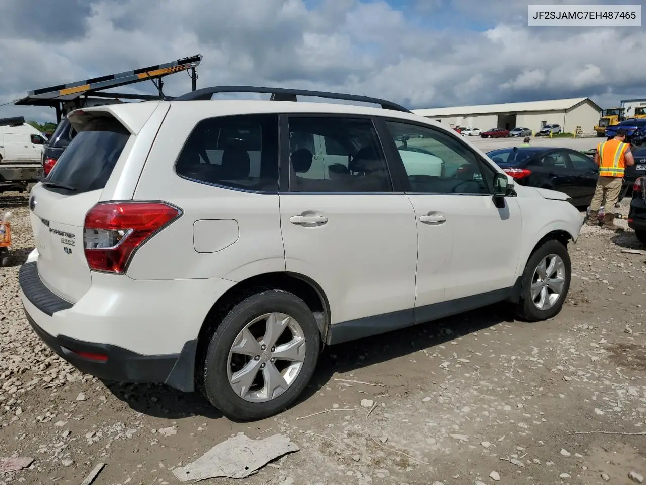 2014 Subaru Forester 2.5I Touring VIN: JF2SJAMC7EH487465 Lot: 57046435