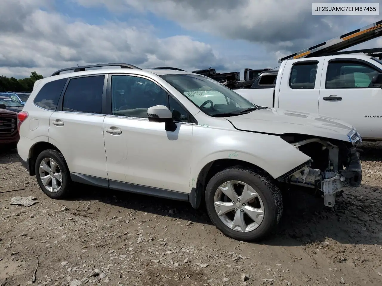 2014 Subaru Forester 2.5I Touring VIN: JF2SJAMC7EH487465 Lot: 57046435