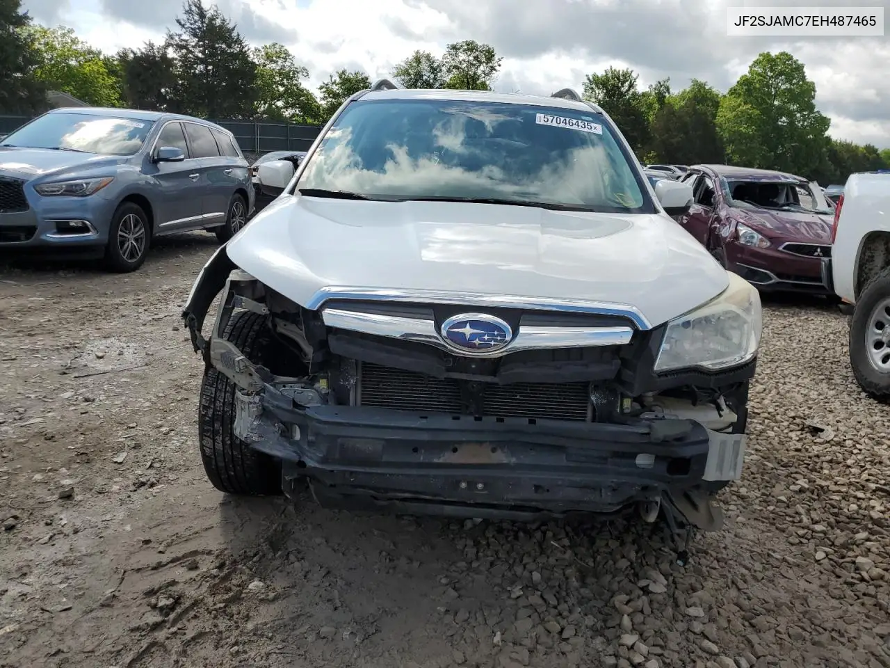 2014 Subaru Forester 2.5I Touring VIN: JF2SJAMC7EH487465 Lot: 57046435