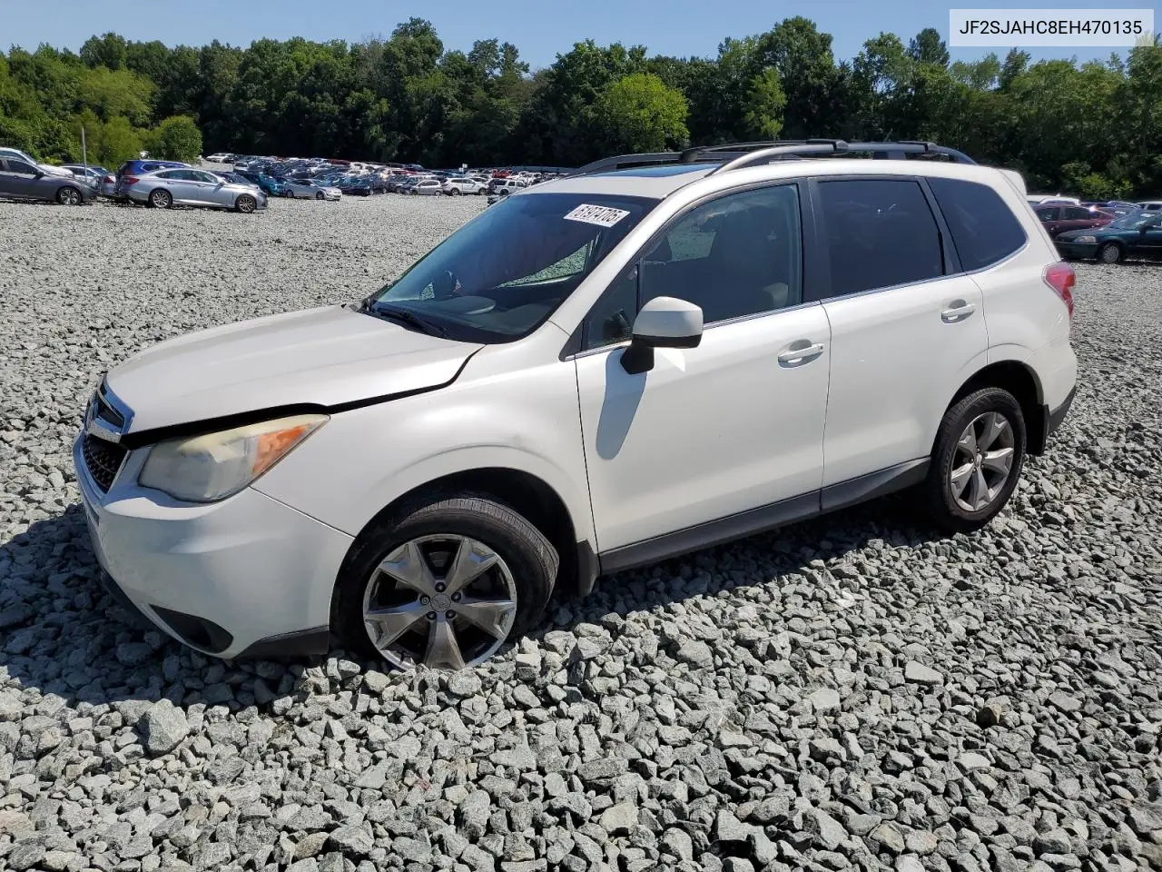 2014 Subaru Forester 2.5I Limited VIN: JF2SJAHC8EH470135 Lot: 61974705