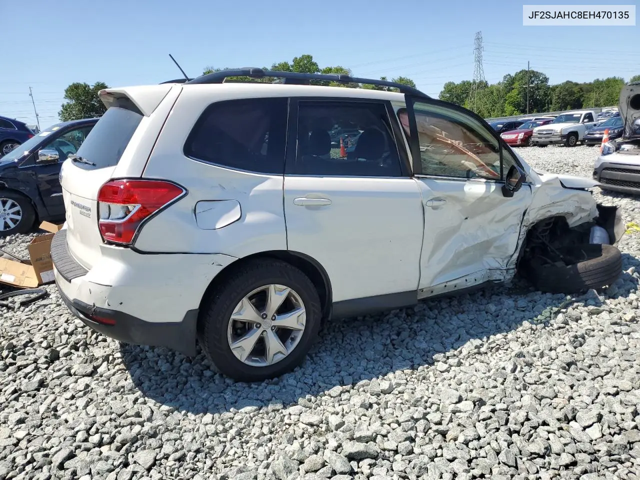 2014 Subaru Forester 2.5I Limited VIN: JF2SJAHC8EH470135 Lot: 61974705