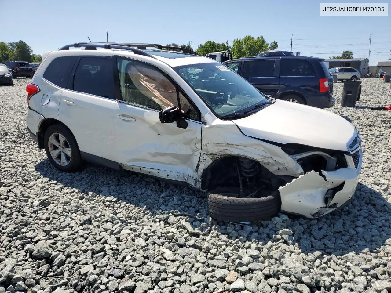 2014 Subaru Forester 2.5I Limited VIN: JF2SJAHC8EH470135 Lot: 61974705