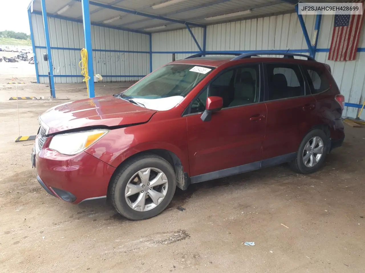 2014 Subaru Forester 2.5I Limited VIN: JF2SJAHC9EH428699 Lot: 62094085