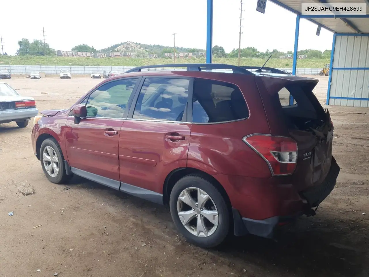 2014 Subaru Forester 2.5I Limited VIN: JF2SJAHC9EH428699 Lot: 62094085