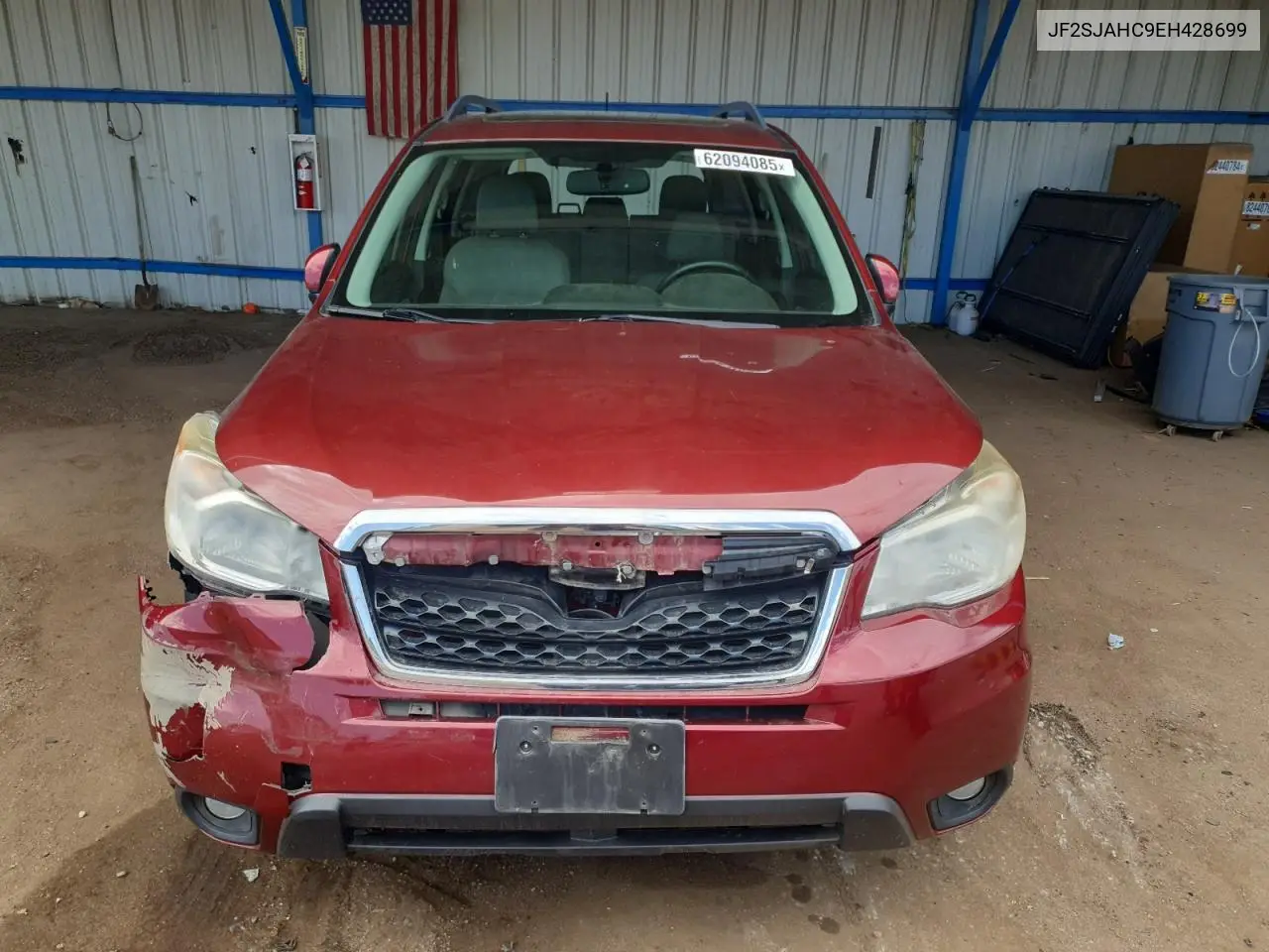 2014 Subaru Forester 2.5I Limited VIN: JF2SJAHC9EH428699 Lot: 62094085
