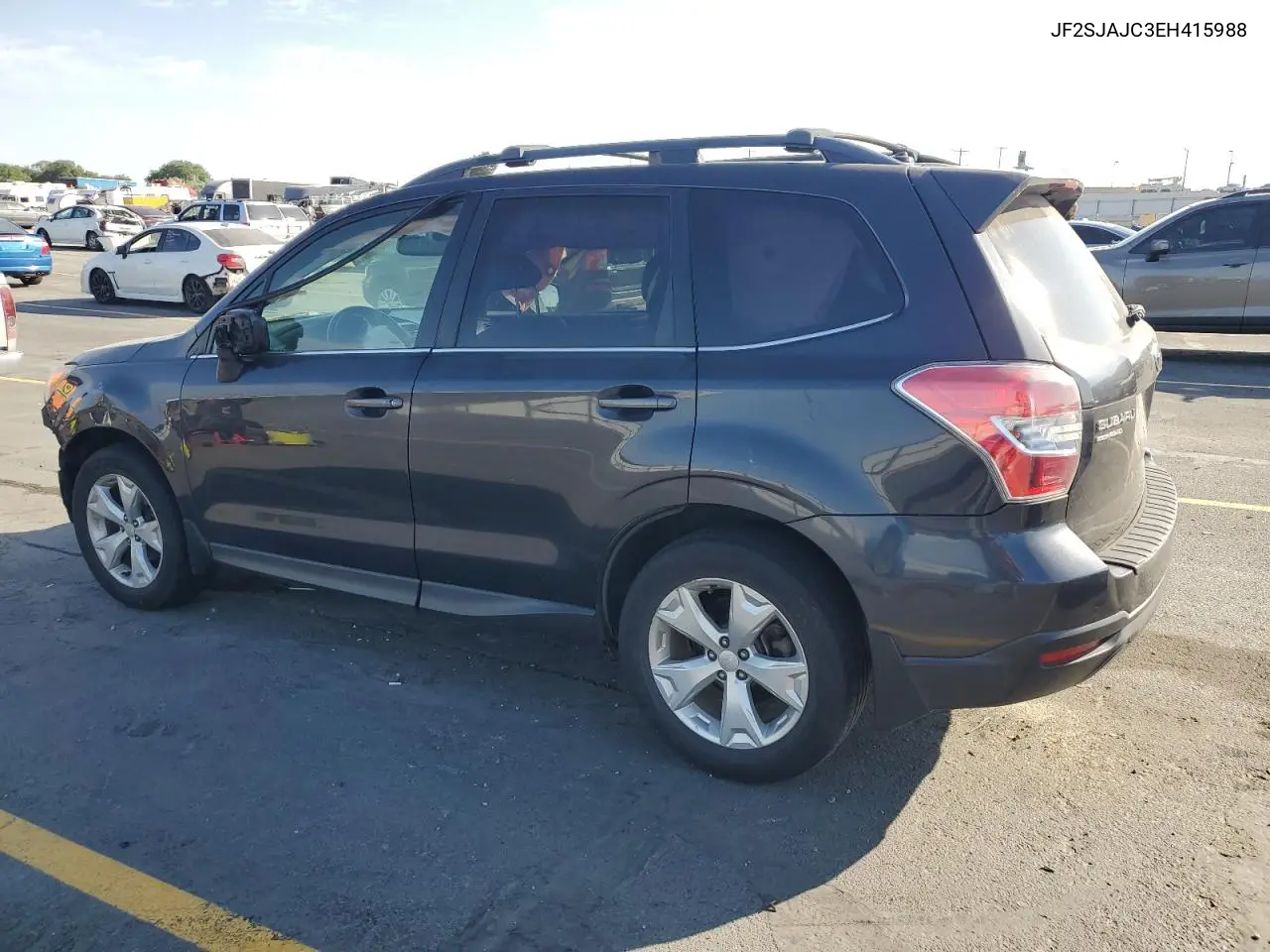 2014 Subaru Forester 2.5I Limited VIN: JF2SJAJC3EH415988 Lot: 62198135