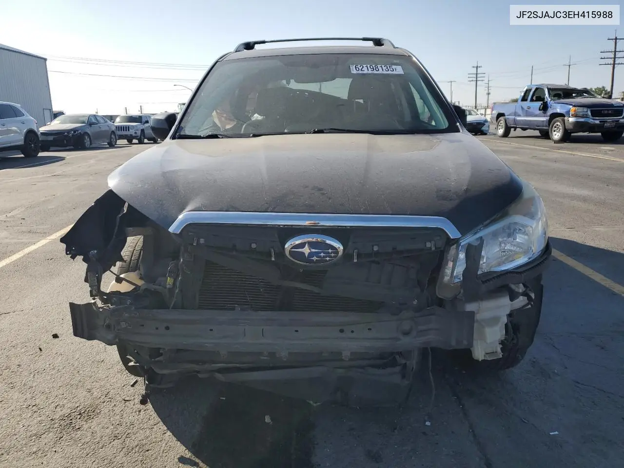 2014 Subaru Forester 2.5I Limited VIN: JF2SJAJC3EH415988 Lot: 62198135