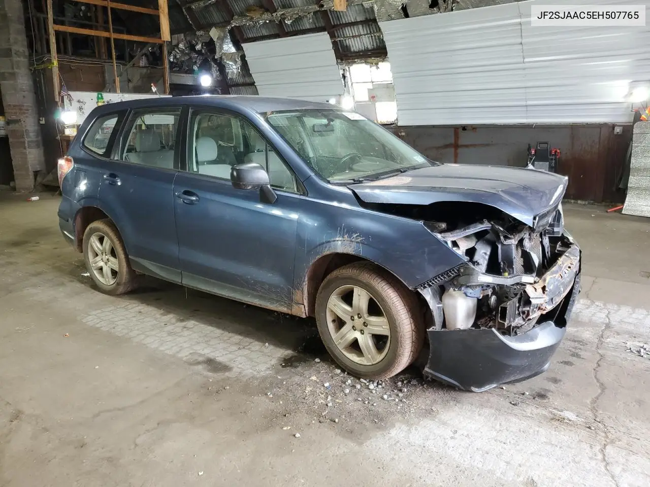 2014 Subaru Forester 2.5I VIN: JF2SJAAC5EH507765 Lot: 62470145