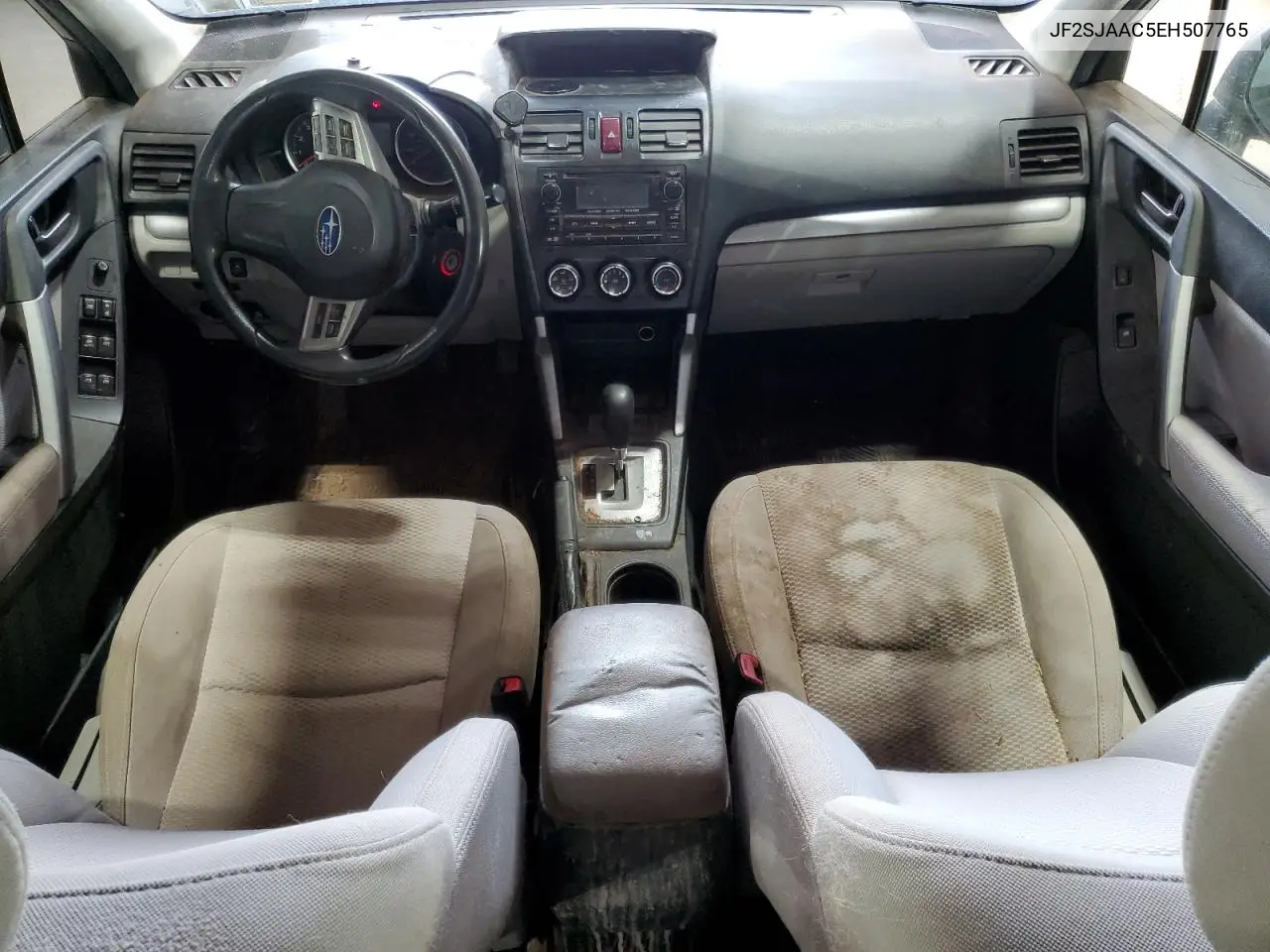 2014 Subaru Forester 2.5I VIN: JF2SJAAC5EH507765 Lot: 62470145