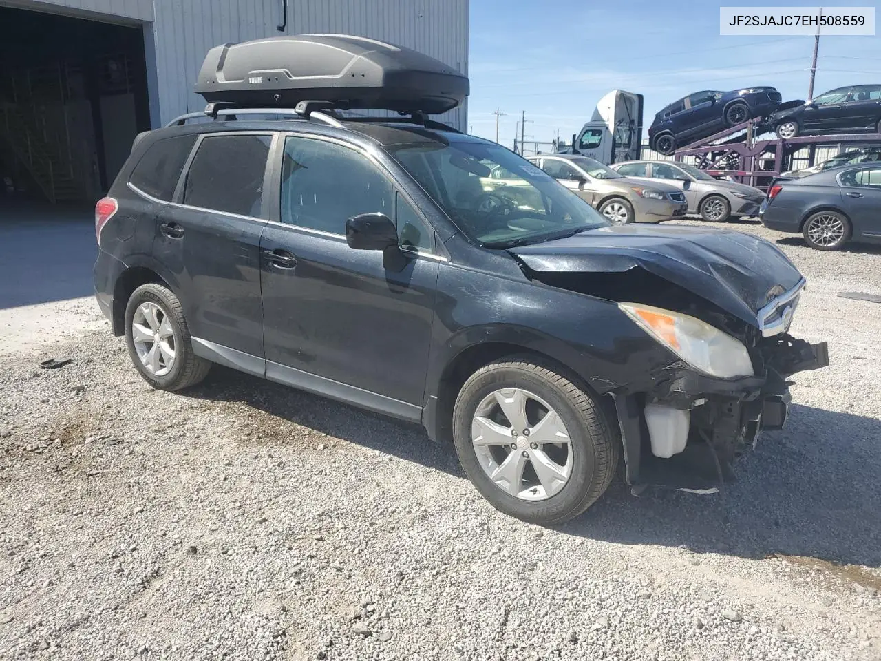 2014 Subaru Forester 2.5I Limited VIN: JF2SJAJC7EH508559 Lot: 62526875