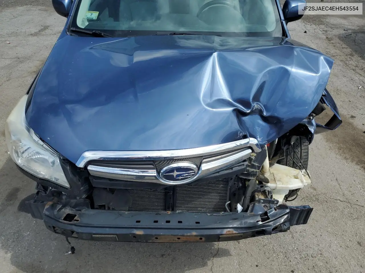 2014 Subaru Forester 2.5I Premium VIN: JF2SJAEC4EH543554 Lot: 62710345