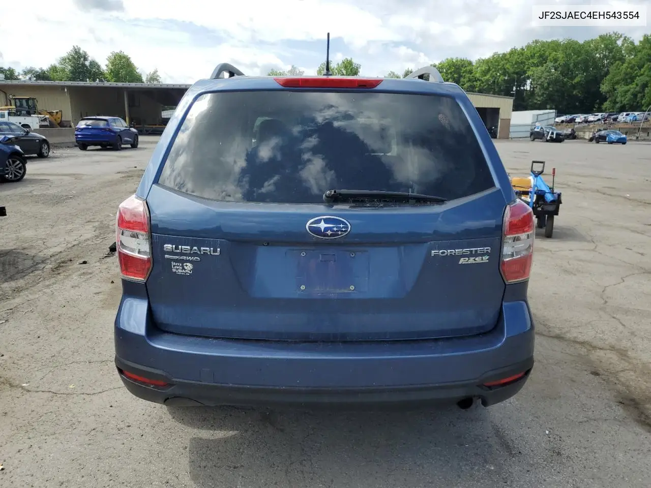 2014 Subaru Forester 2.5I Premium VIN: JF2SJAEC4EH543554 Lot: 62710345