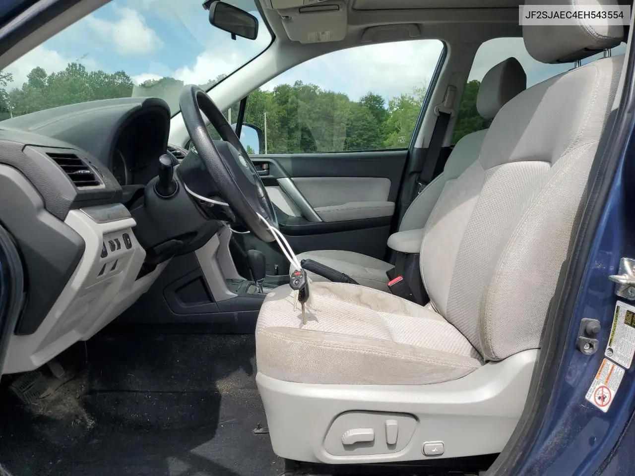 2014 Subaru Forester 2.5I Premium VIN: JF2SJAEC4EH543554 Lot: 62710345