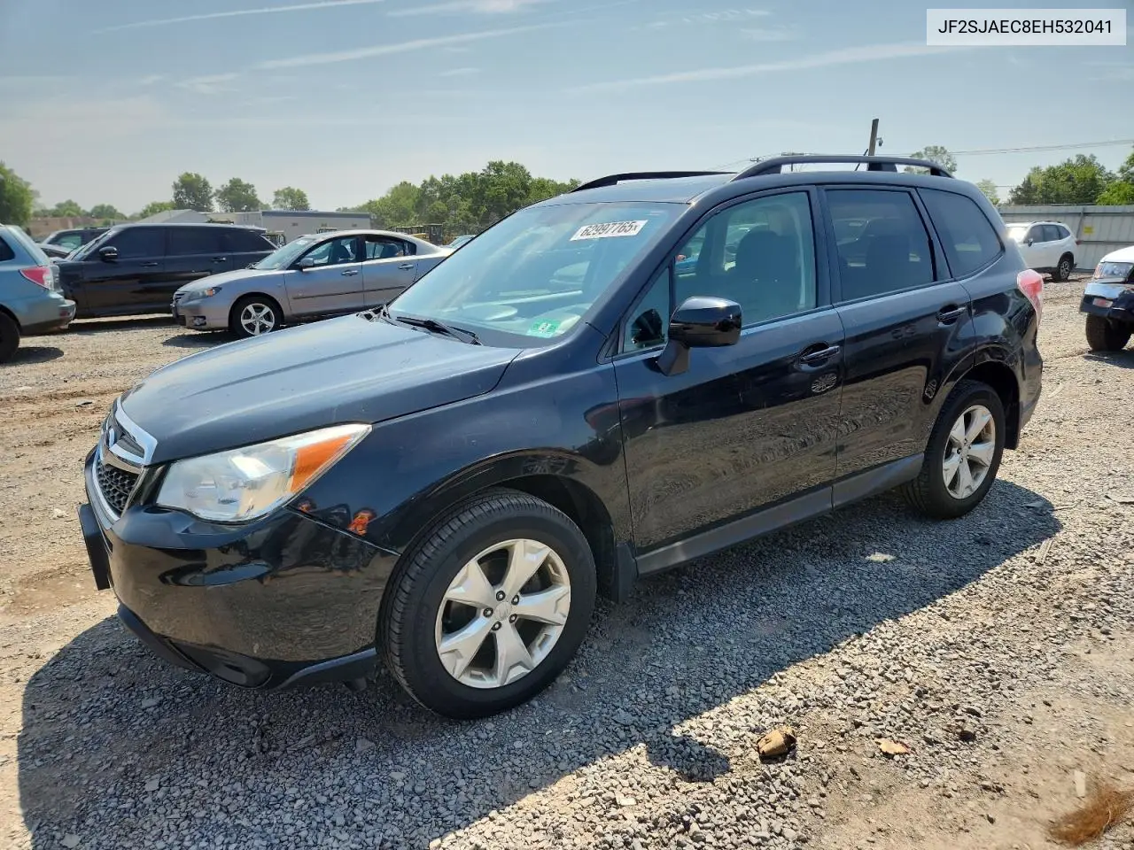 2014 Subaru Forester 2.5I Premium VIN: JF2SJAEC8EH532041 Lot: 62997765