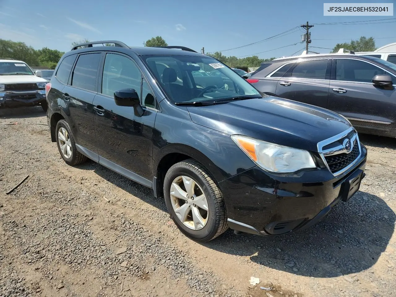 2014 Subaru Forester 2.5I Premium VIN: JF2SJAEC8EH532041 Lot: 62997765