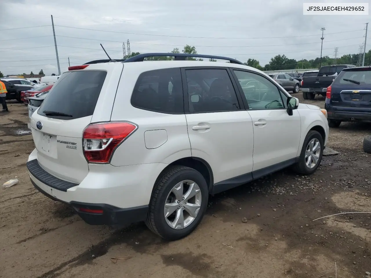 2014 Subaru Forester 2.5I Premium VIN: JF2SJAEC4EH429652 Lot: 63142085