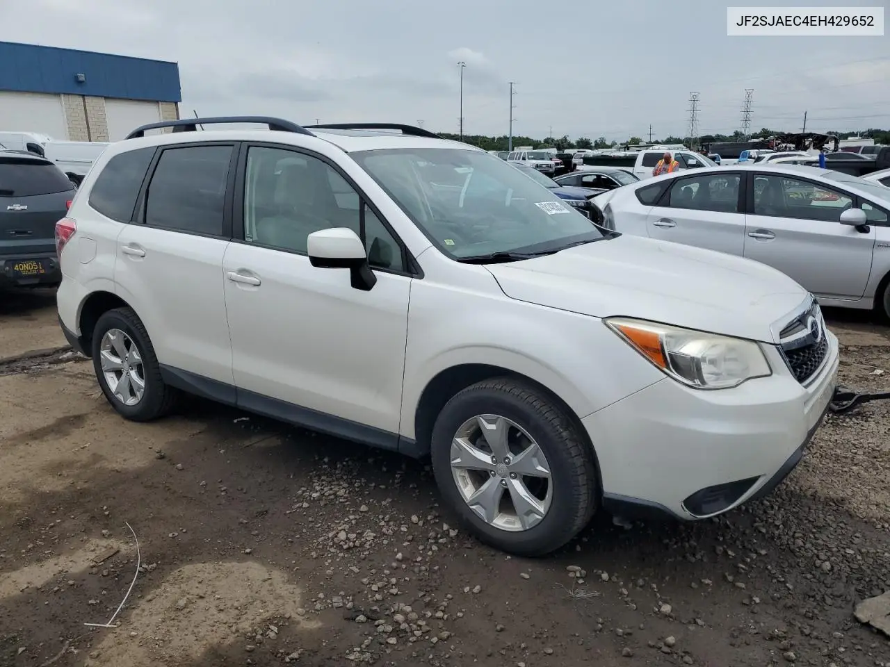 2014 Subaru Forester 2.5I Premium VIN: JF2SJAEC4EH429652 Lot: 63142085