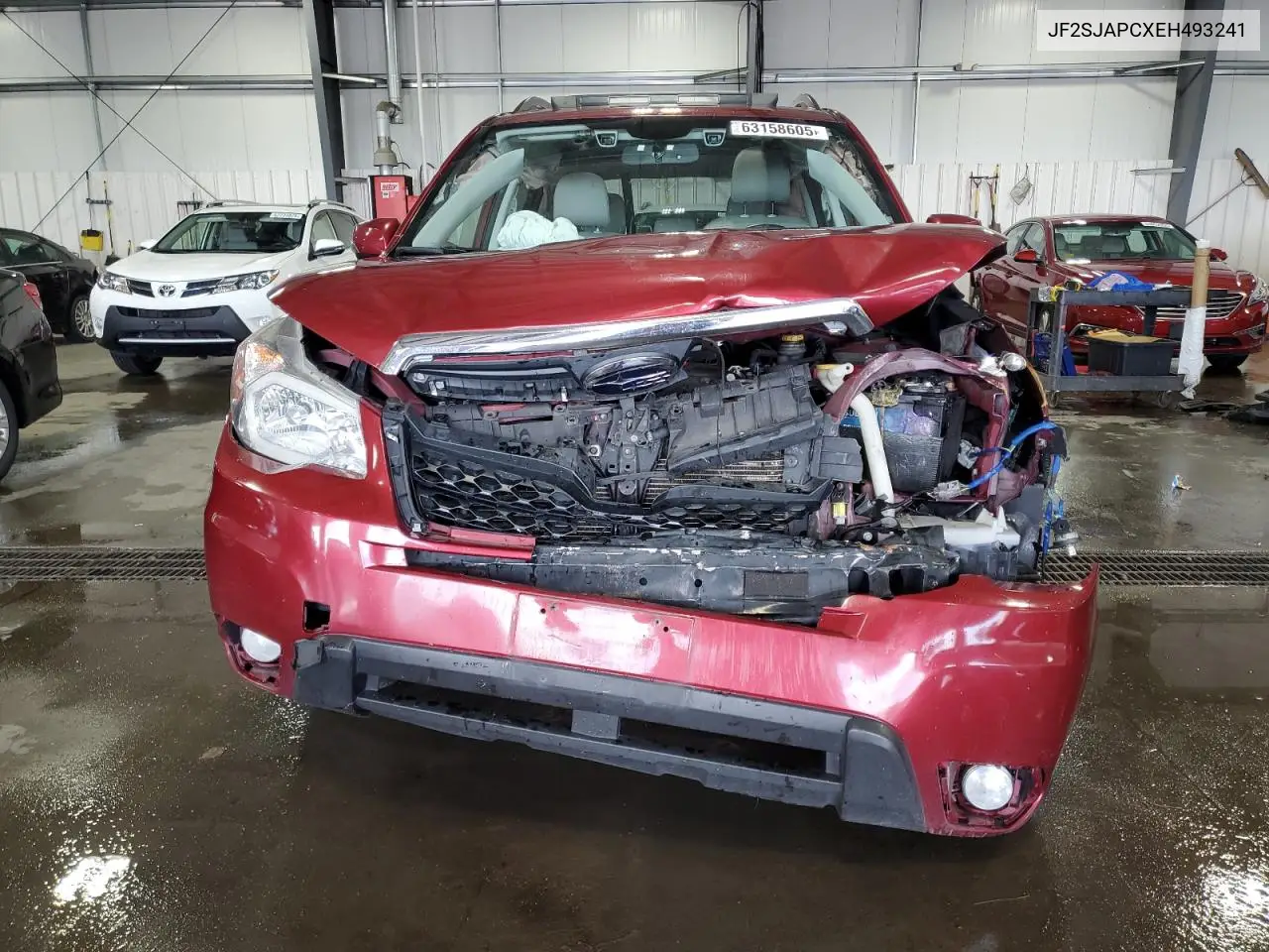 2014 Subaru Forester 2.5I Touring VIN: JF2SJAPCXEH493241 Lot: 63158605