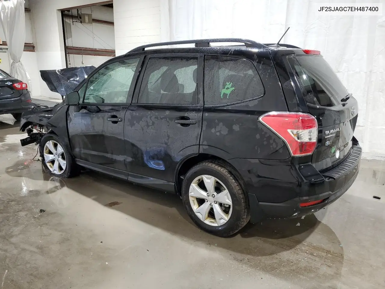2014 Subaru Forester 2.5I Premium VIN: JF2SJAGC7EH487400 Lot: 63229825